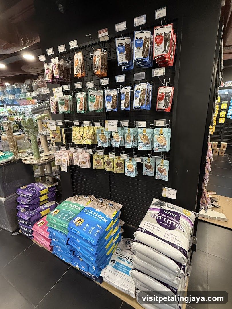 Pet Supplies Aisle