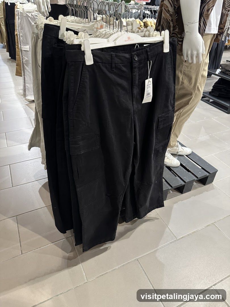 Pants on display
