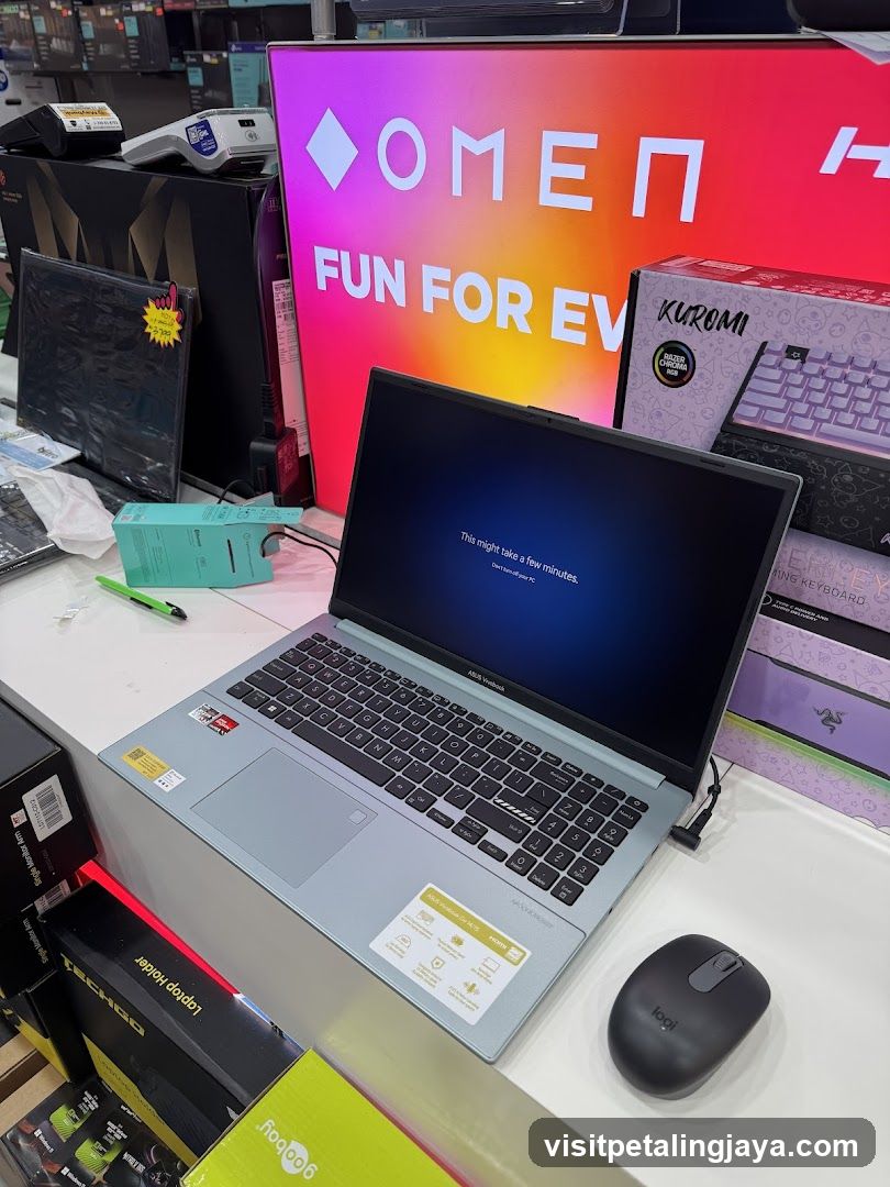 Electronics Store Display