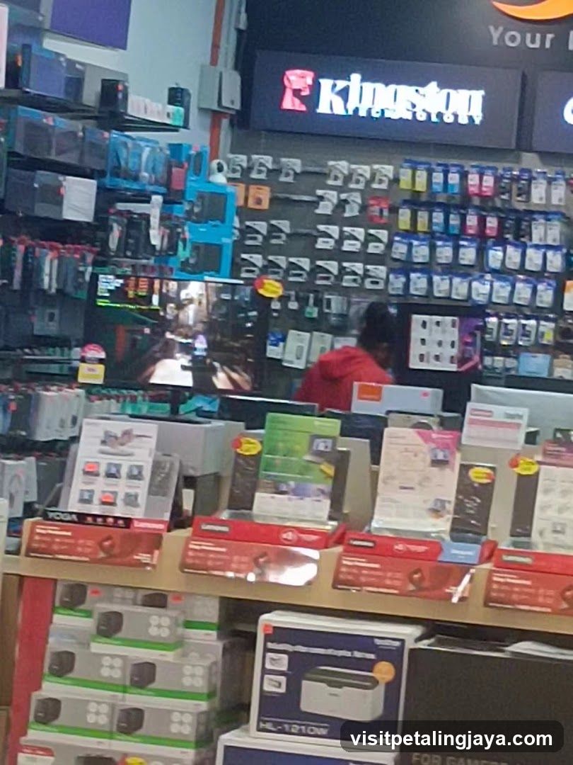 Electronics Store Display