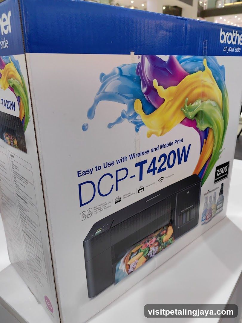 Brother DCP-T420W Printer Box