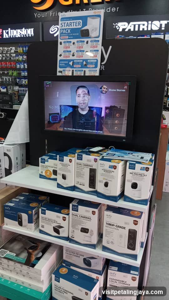 Eufy Security Products Display