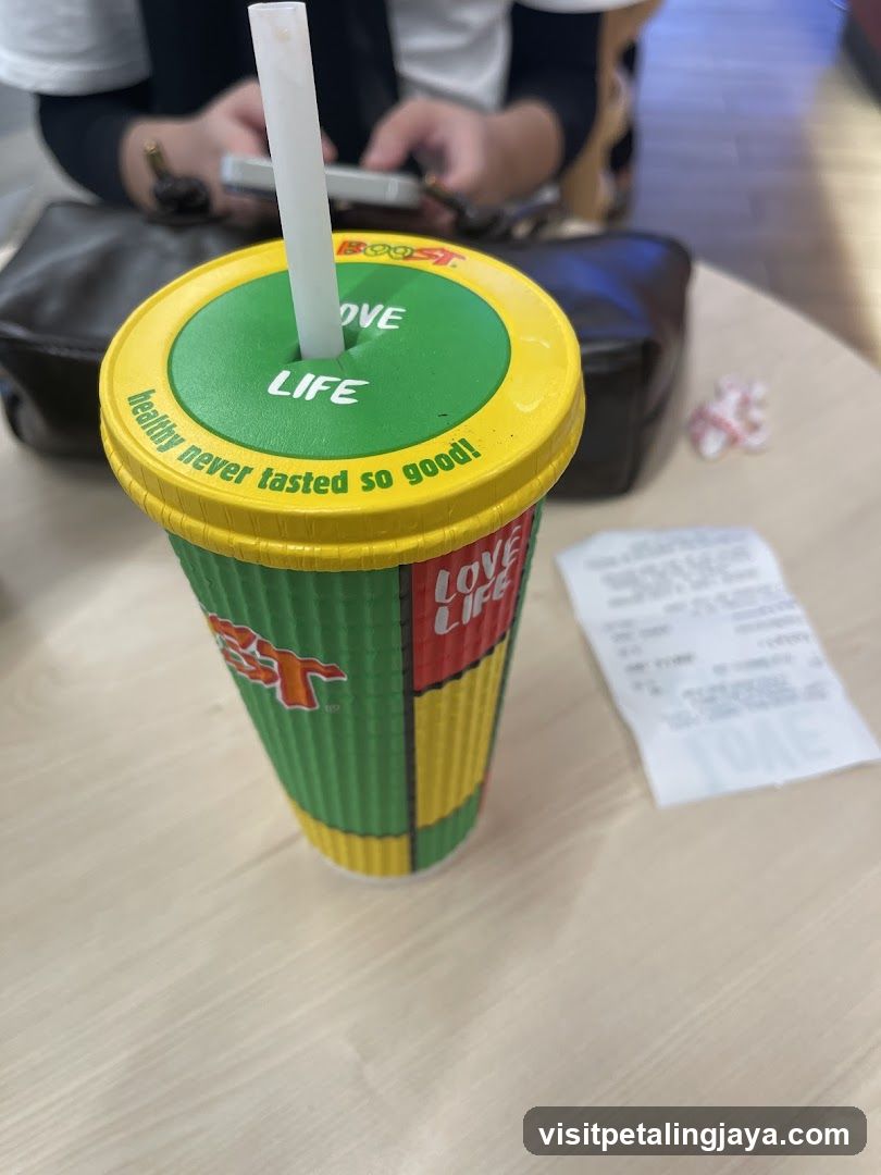 Boost Juice Cup