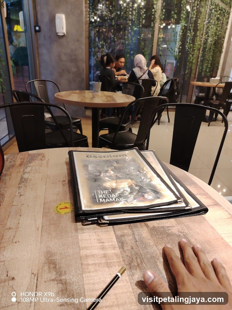 Restaurant Interior with Menus