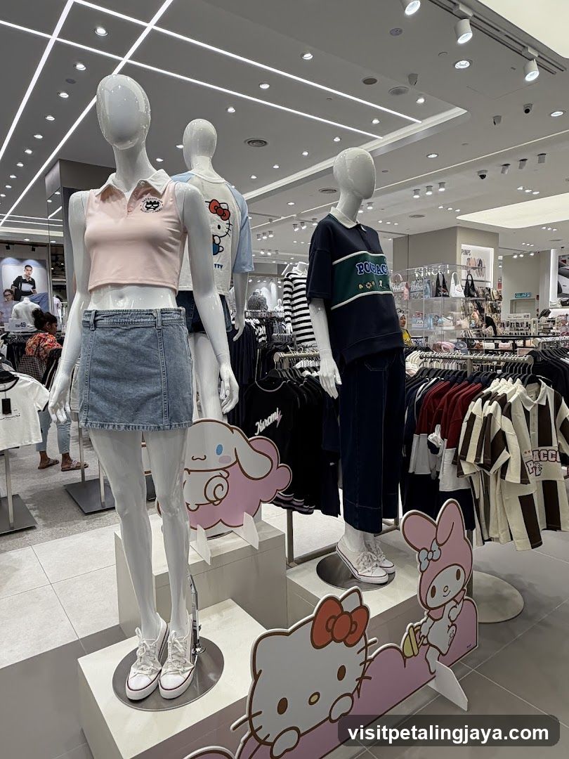 Mannequins in a clothing store