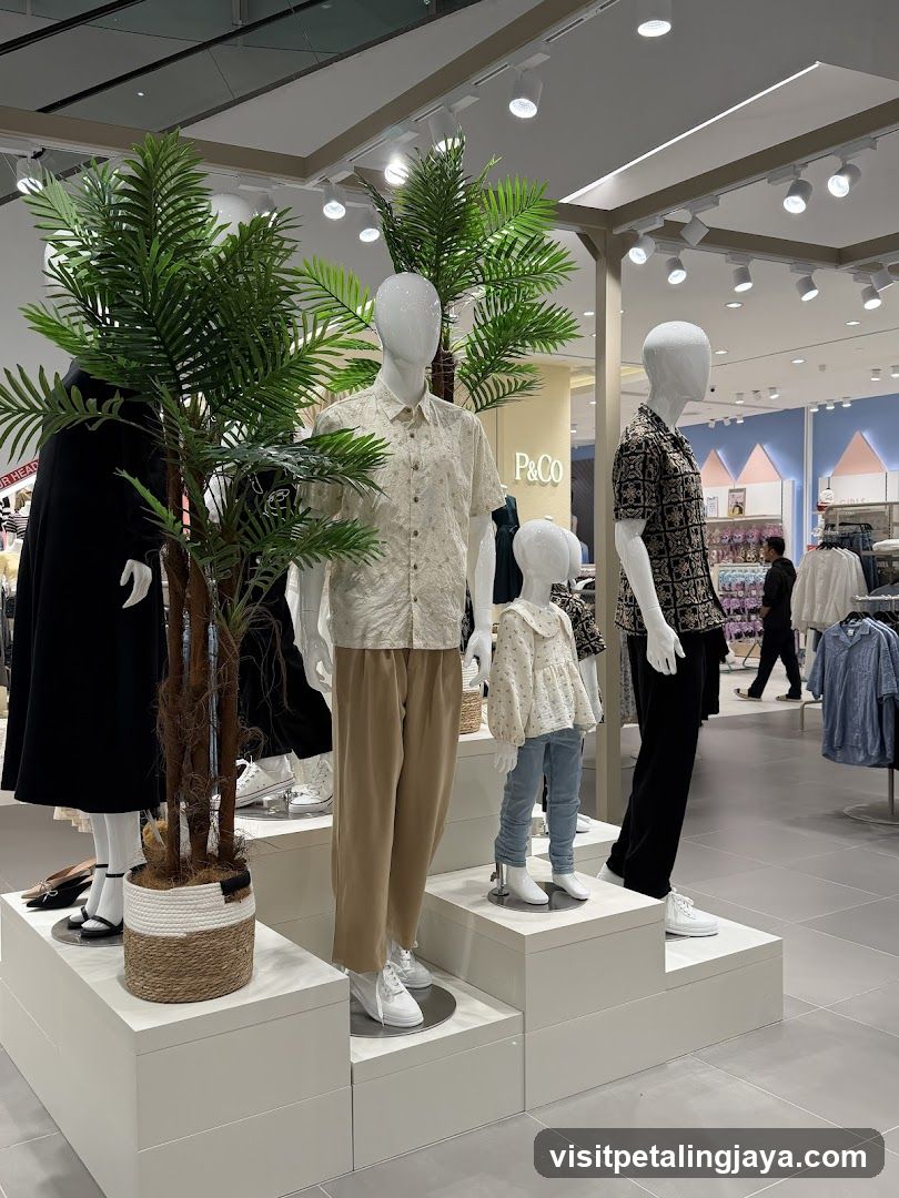 Mannequins in a clothing store