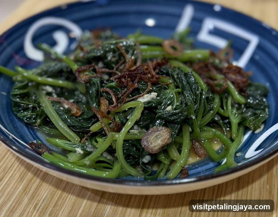 Stir-fried Water Spinach