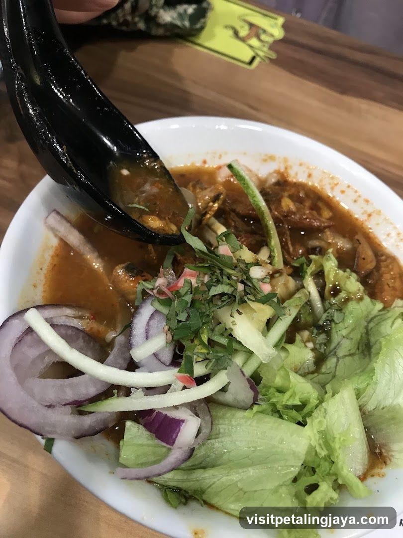 Laksa with Spoon