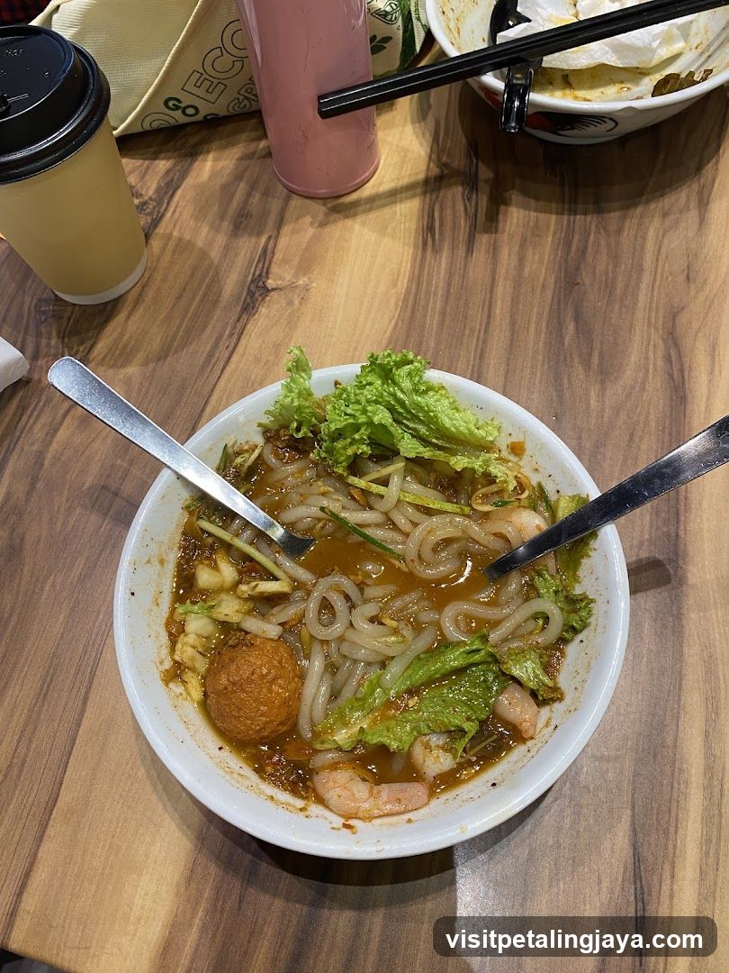 Noodle Soup Dish