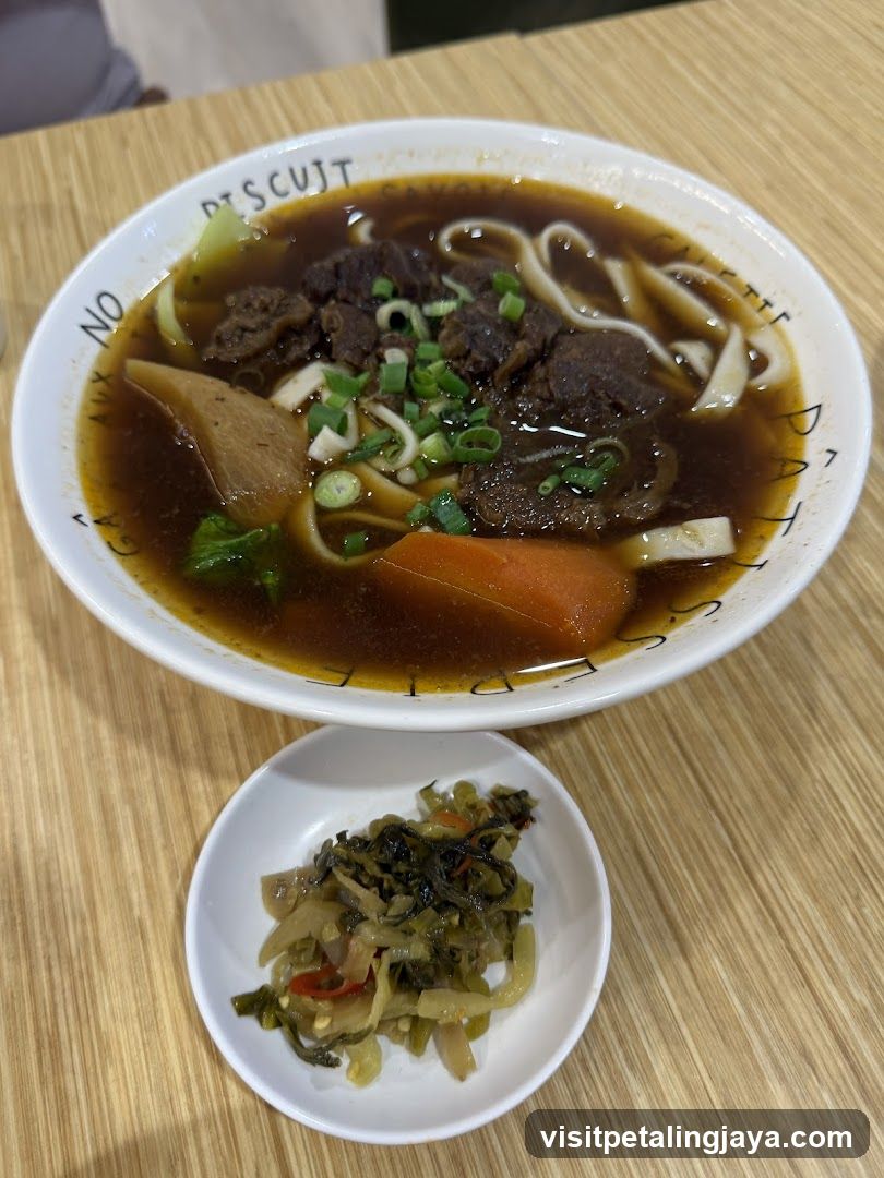 Beef noodle soup
