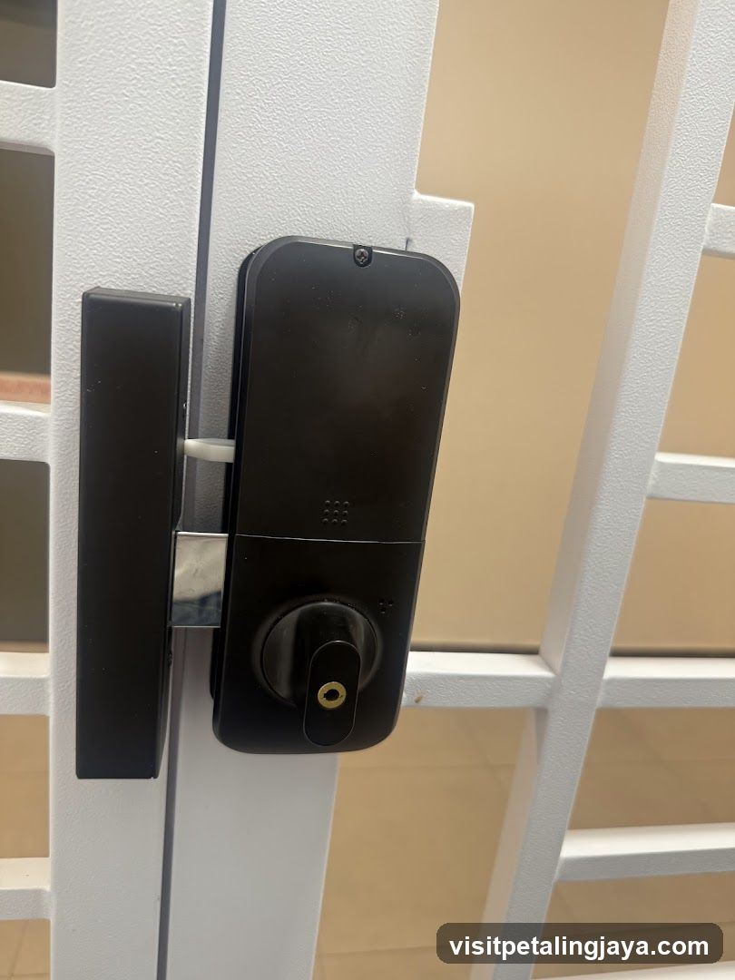 Smart Lock on Gate