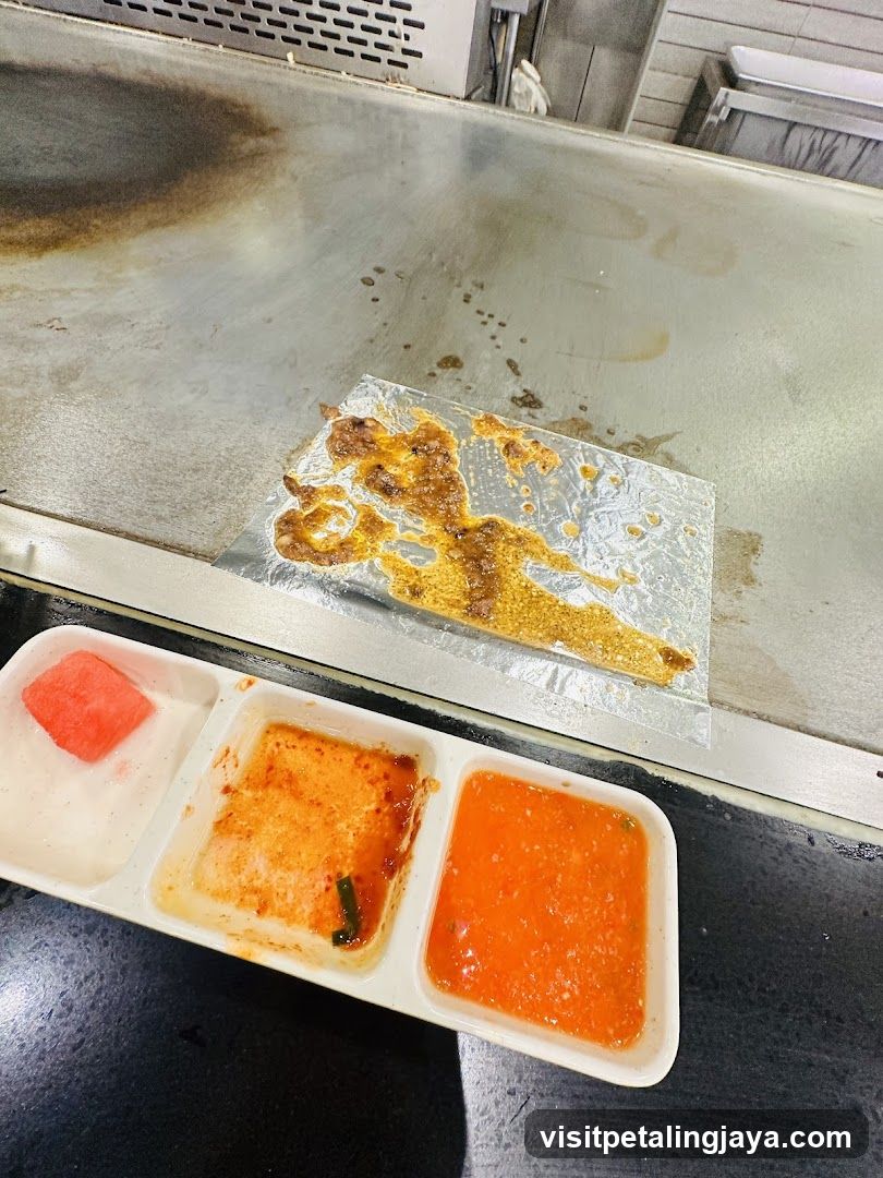 Grill with Sauces