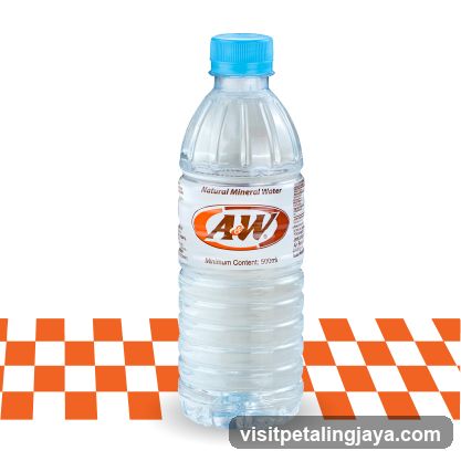 A&W Natural Mineral Water Bottle