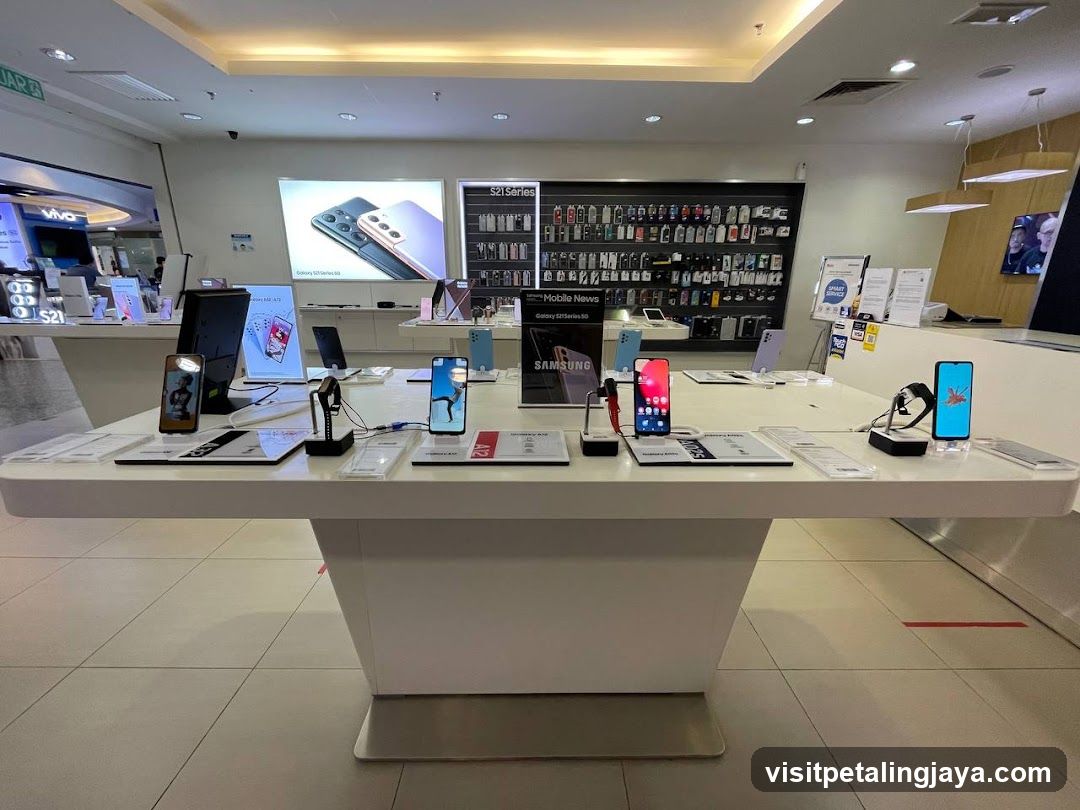 Mobile Phone Store Display