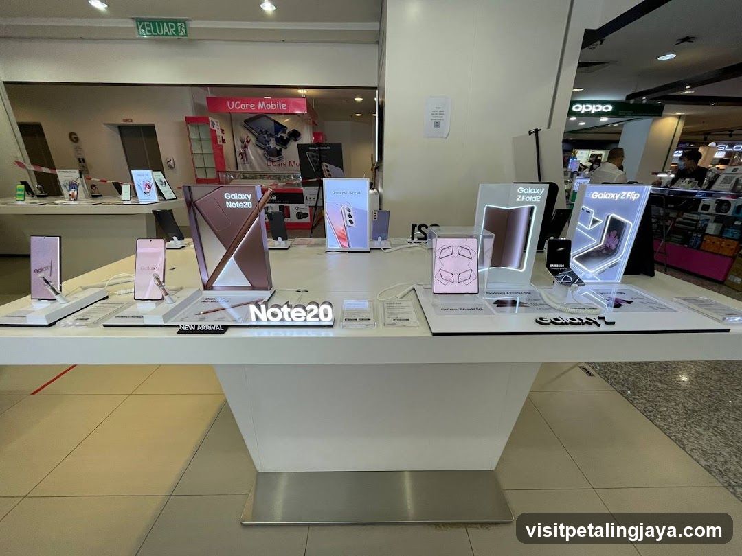 Samsung Galaxy Phone Display