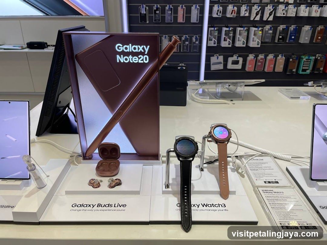 Samsung Galaxy Product Display