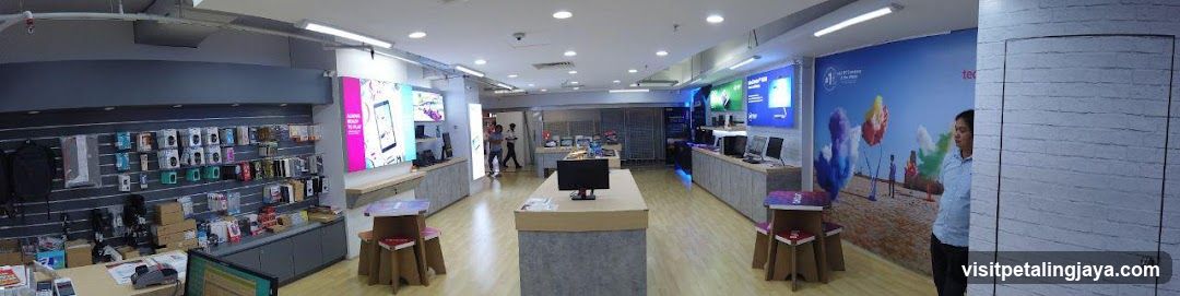 Electronics Store Interior