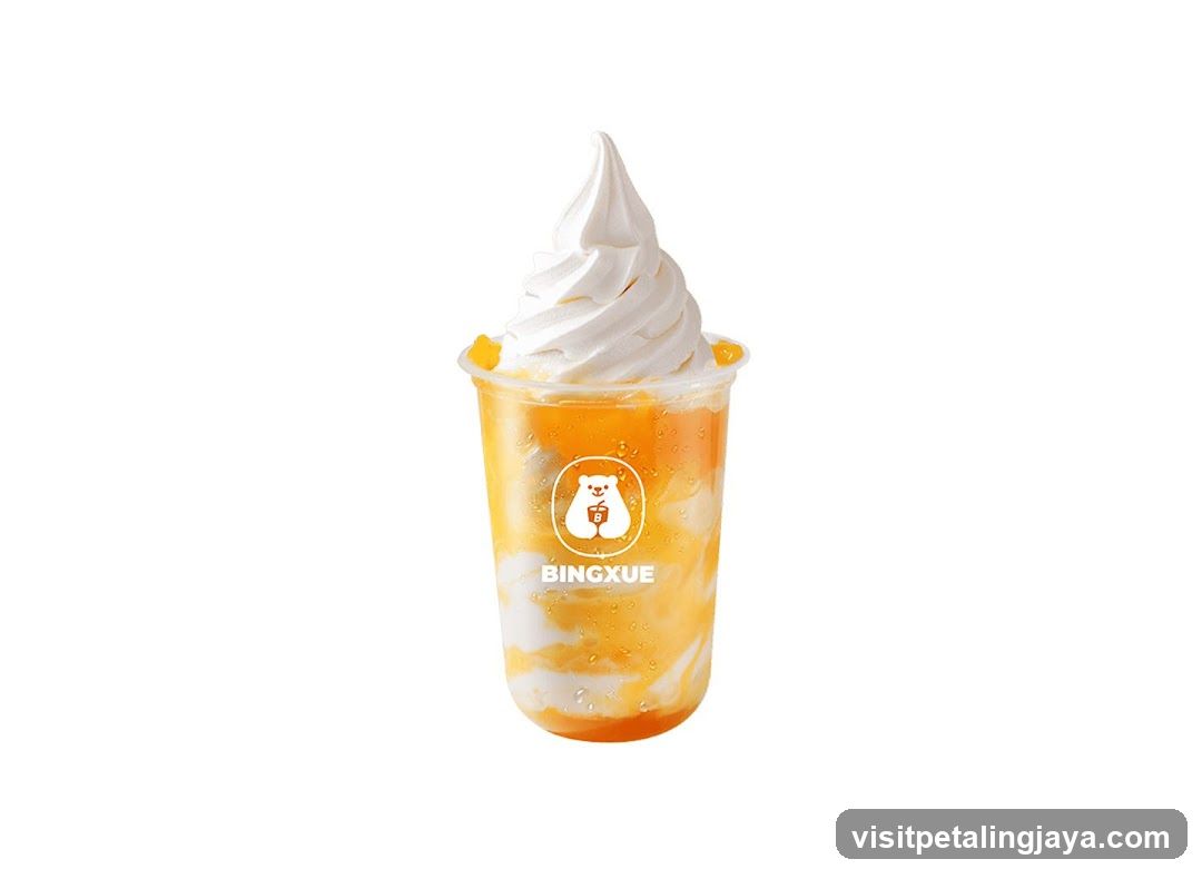 Mango Soft Serve Drink