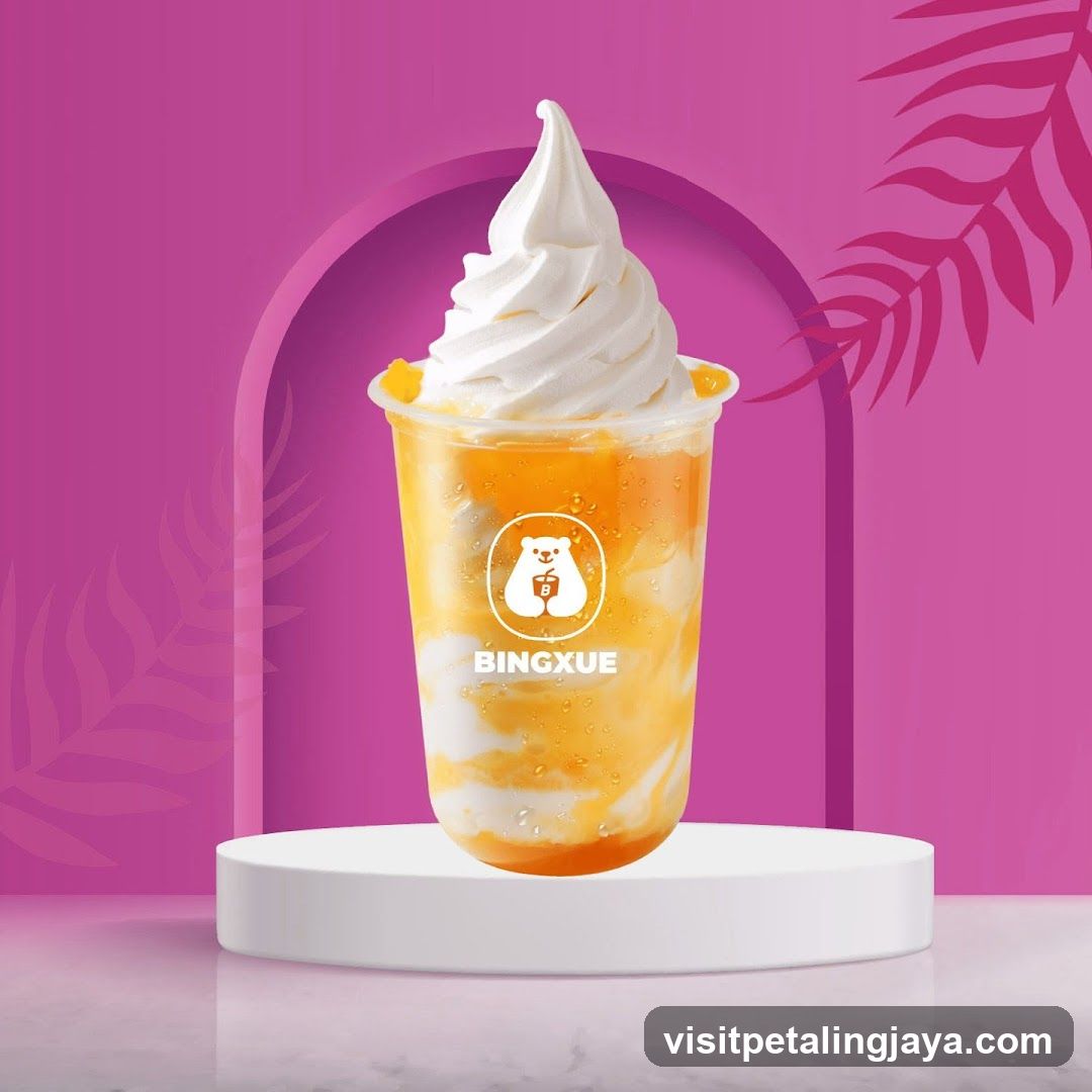 Mango Soft Serve Drink