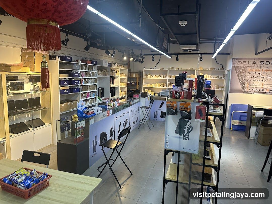 Computer Repair Shop Interior
