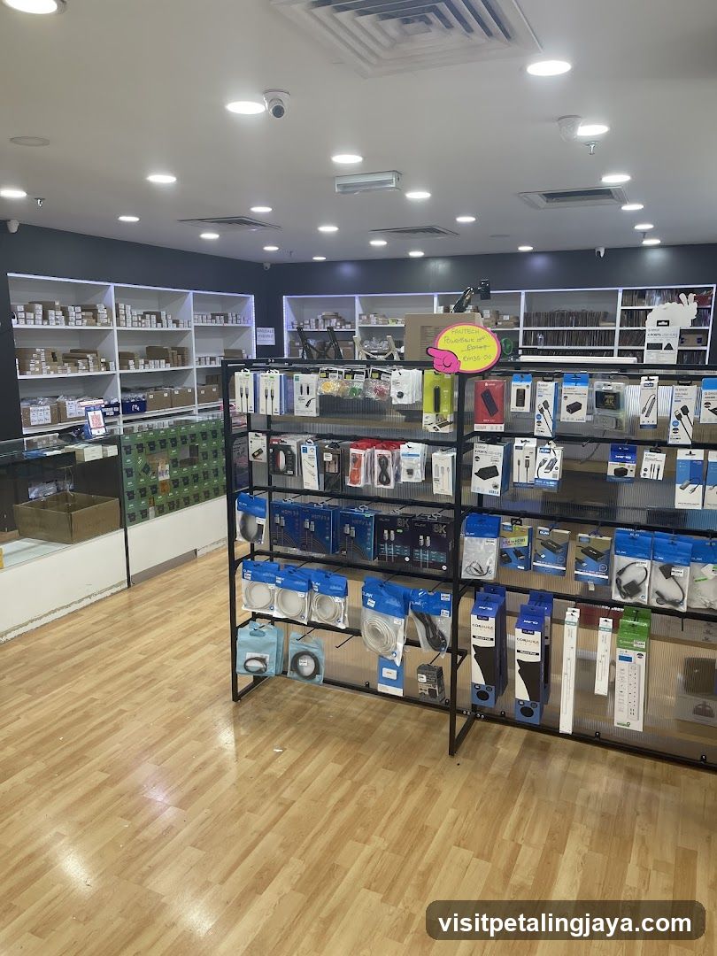 Electronics Store Interior