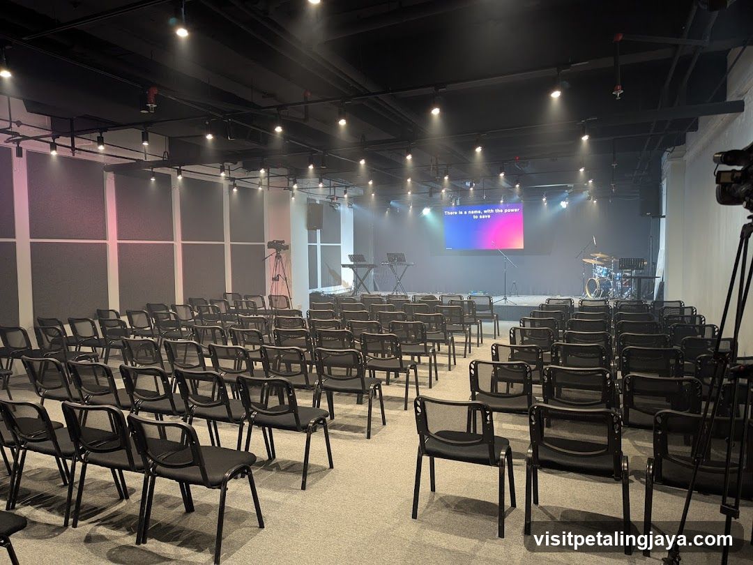 Auditorium with Stage and Seating