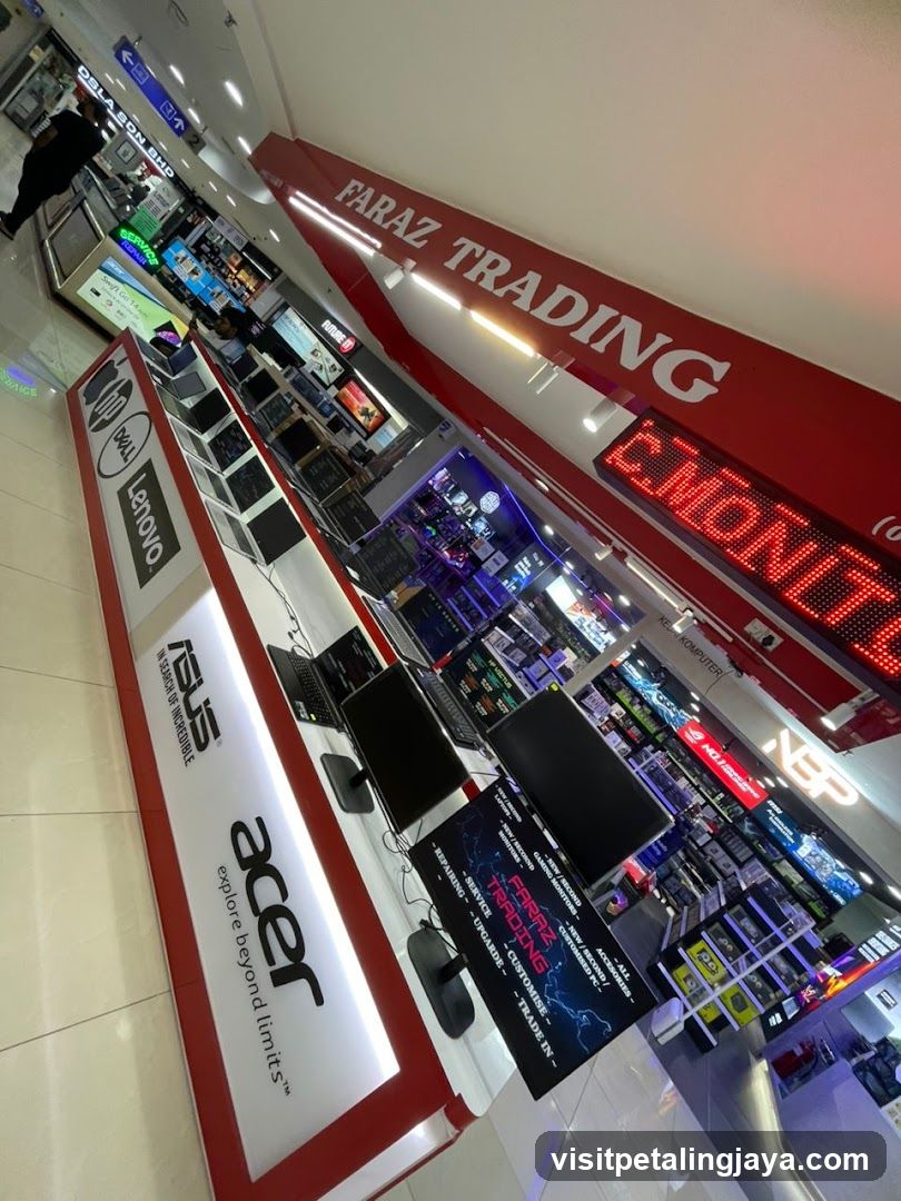 Computer Store Display