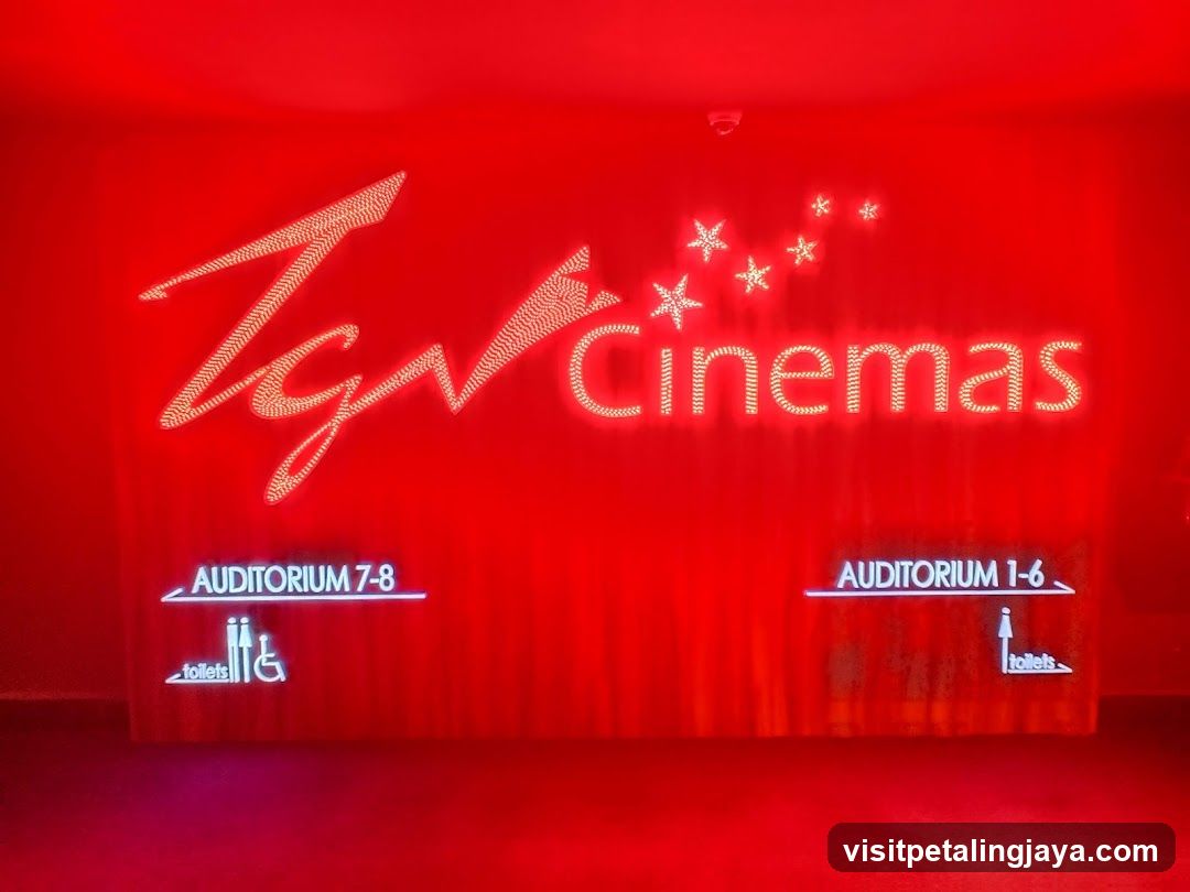 TGV Cinemas Signage