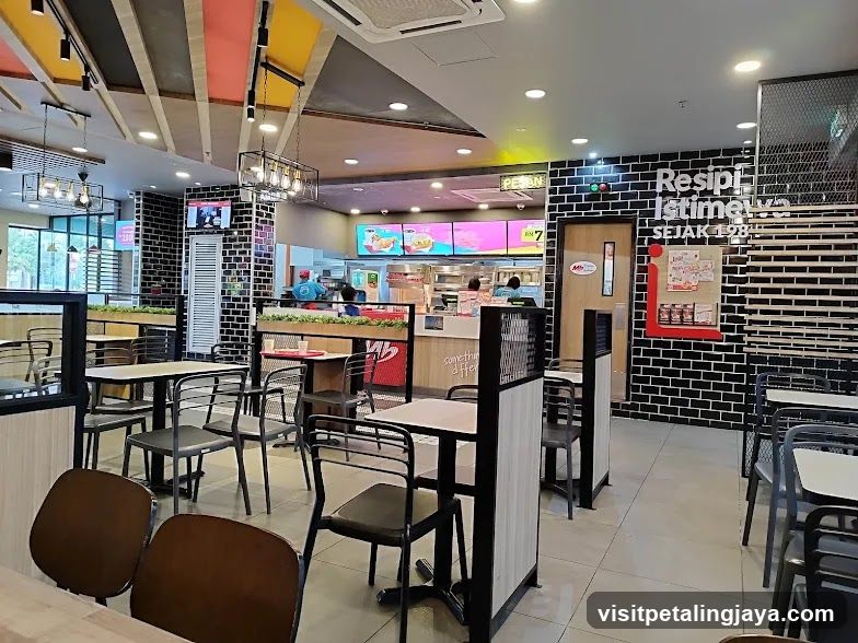Fast Food Restaurant Interior
