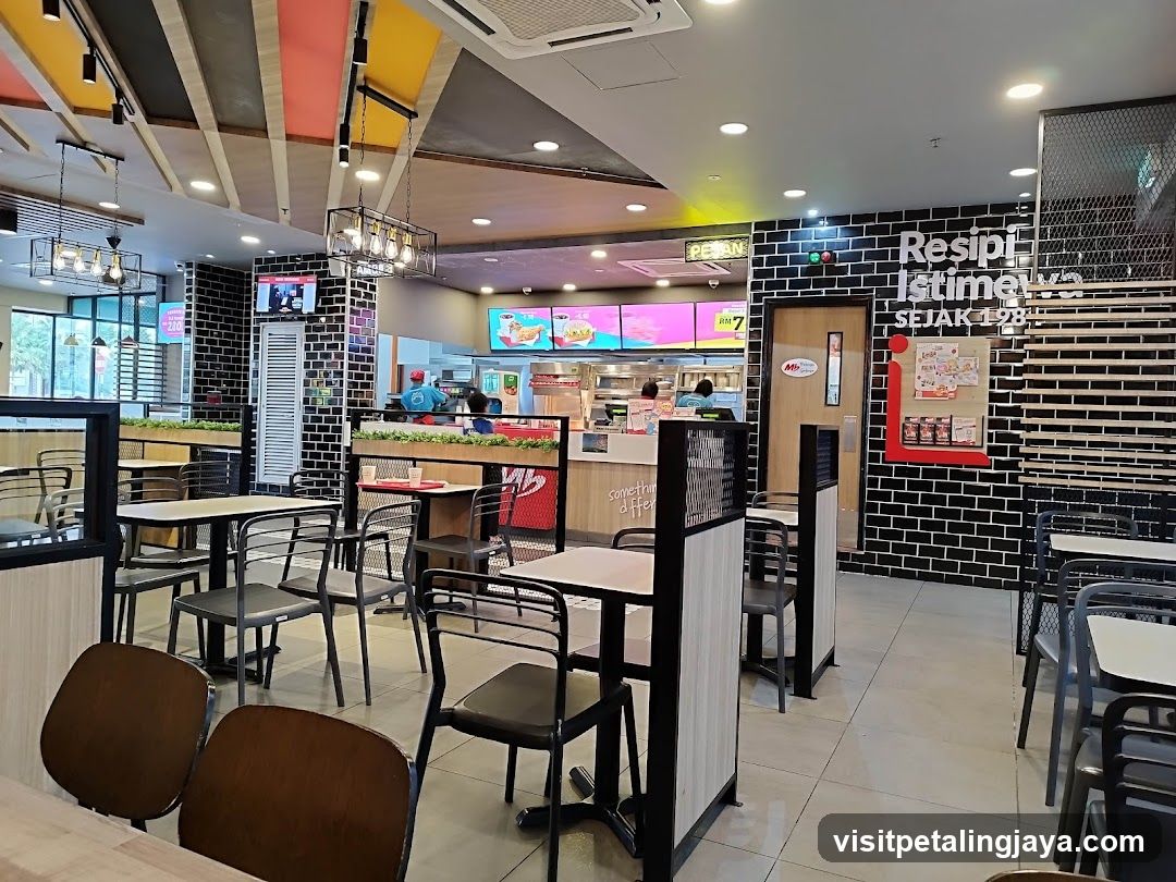 Fast Food Restaurant Interior