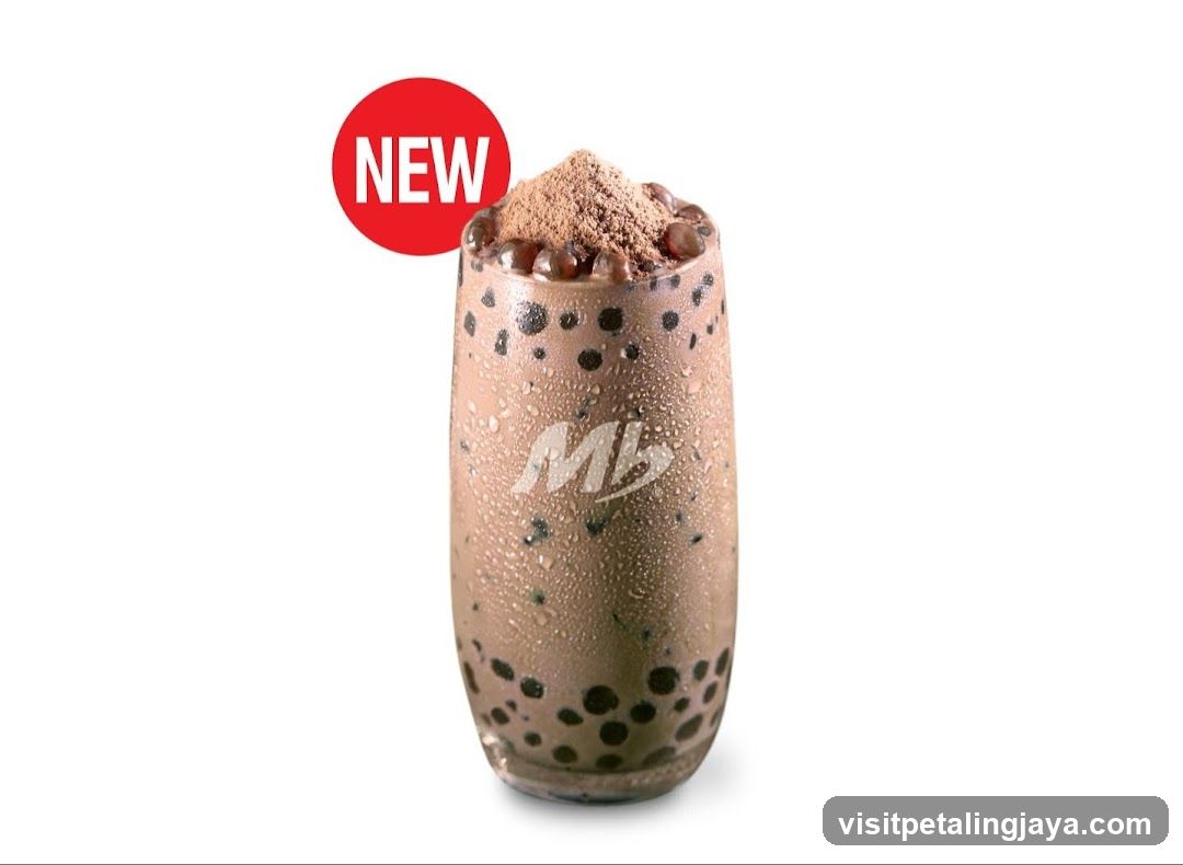 New Chocolate Boba Drink