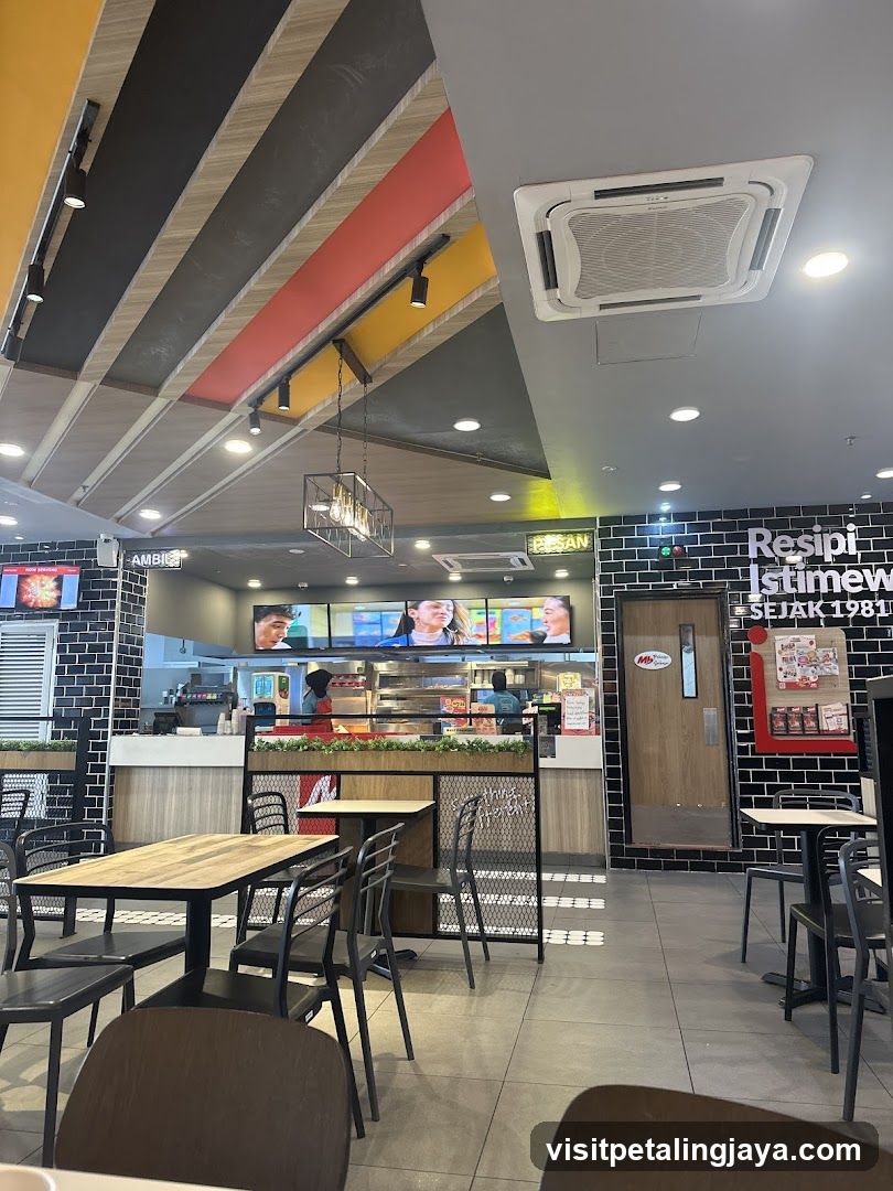 Fast Food Restaurant Interior