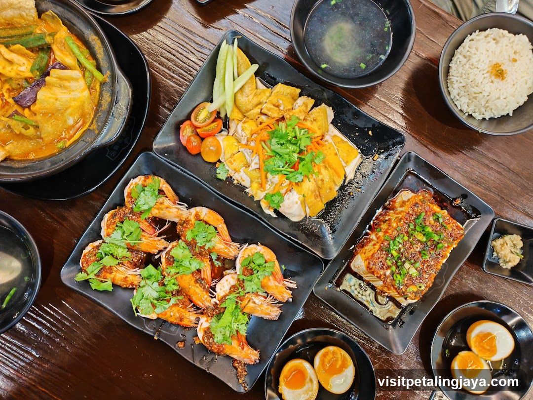 Assortment of Asian Dishes