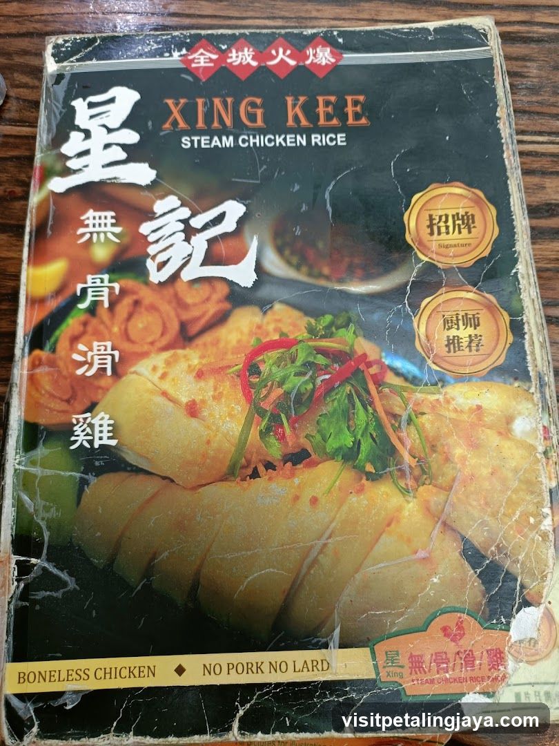 XING KEE STEAM CHICKEN RICE