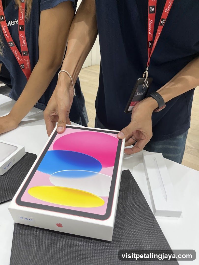 Unboxing a Tablet