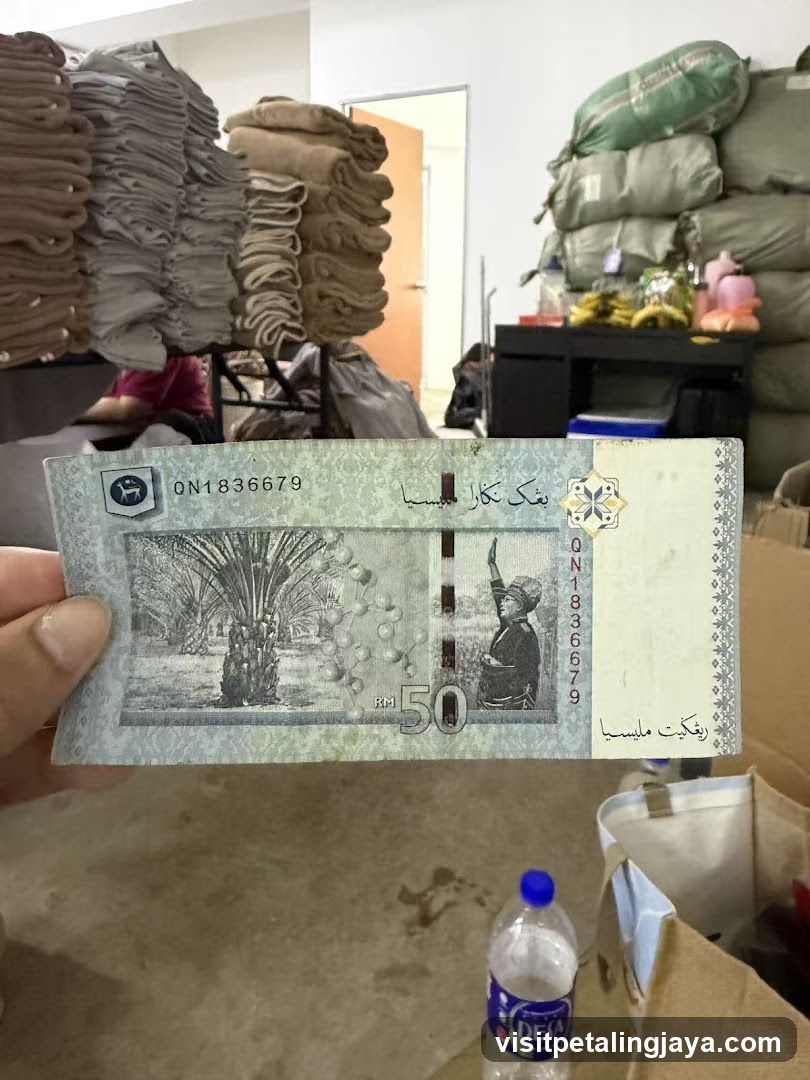 Malaysian 50 Ringgit Banknote