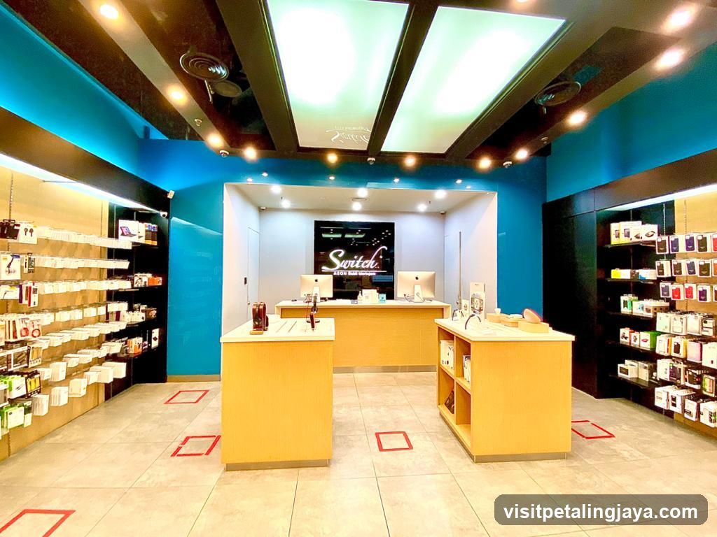 Electronics Store Interior