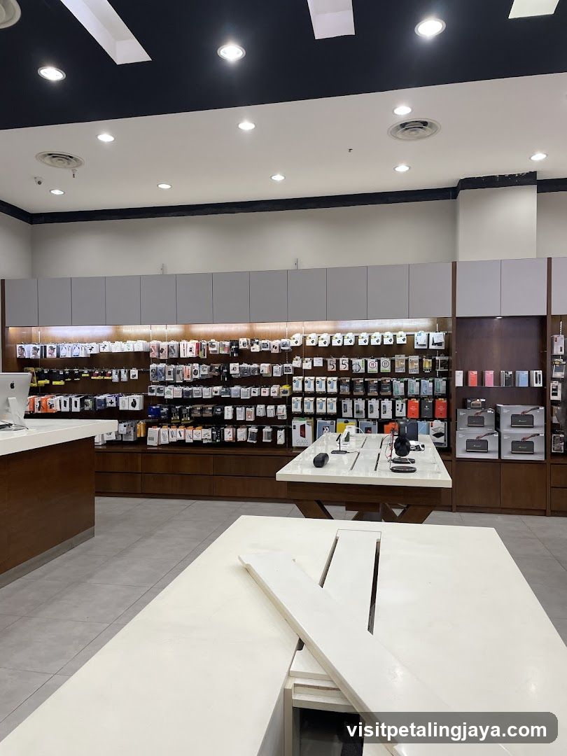 Electronics Store Interior