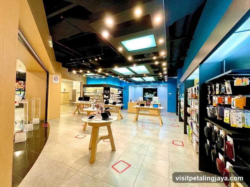 Electronics Store Interior