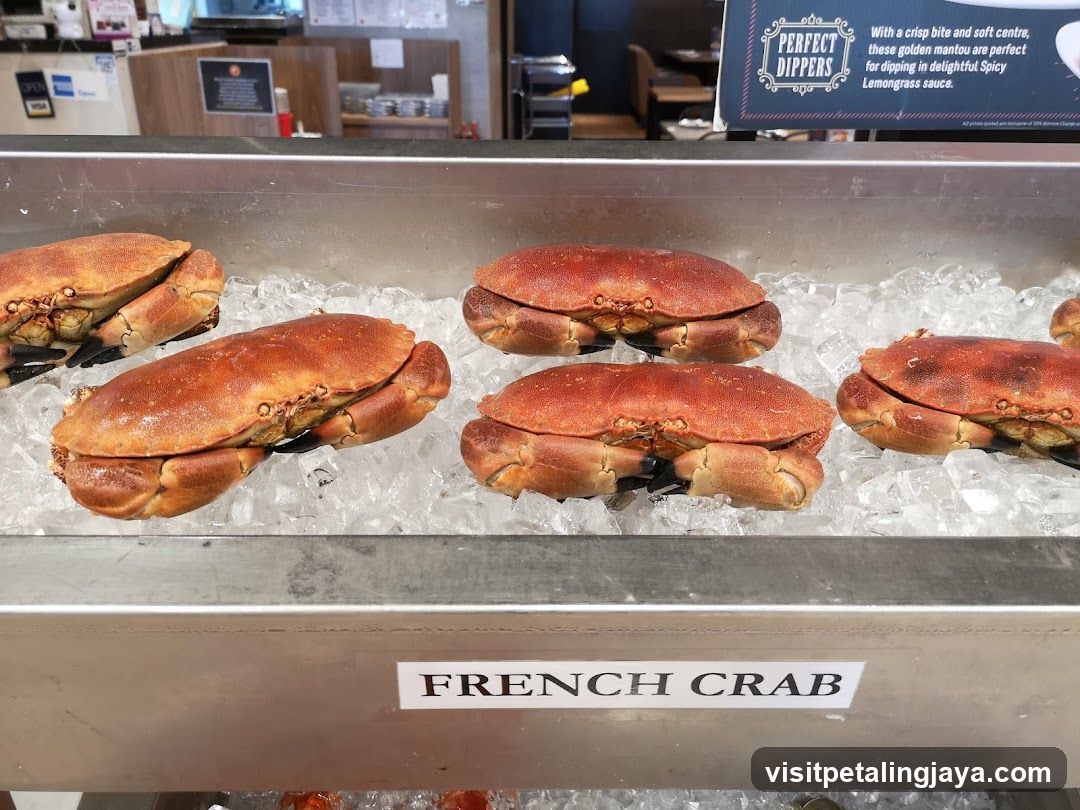French Crab Display