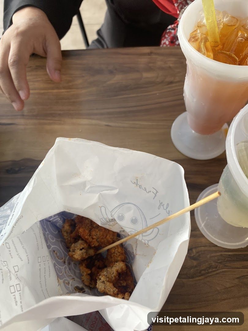 Fried Chicken and Drinks
