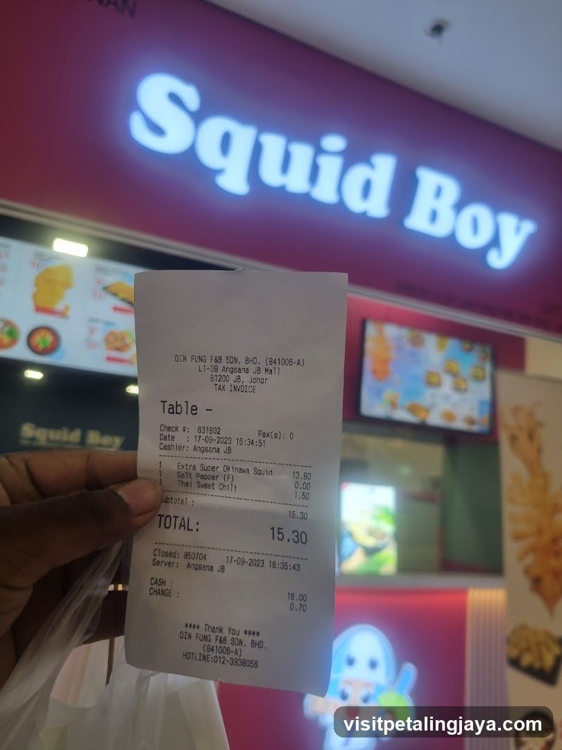 Squid Boy Angsana