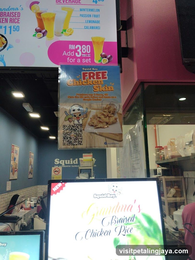 Squid Boy Free Chicken Skin Promotion