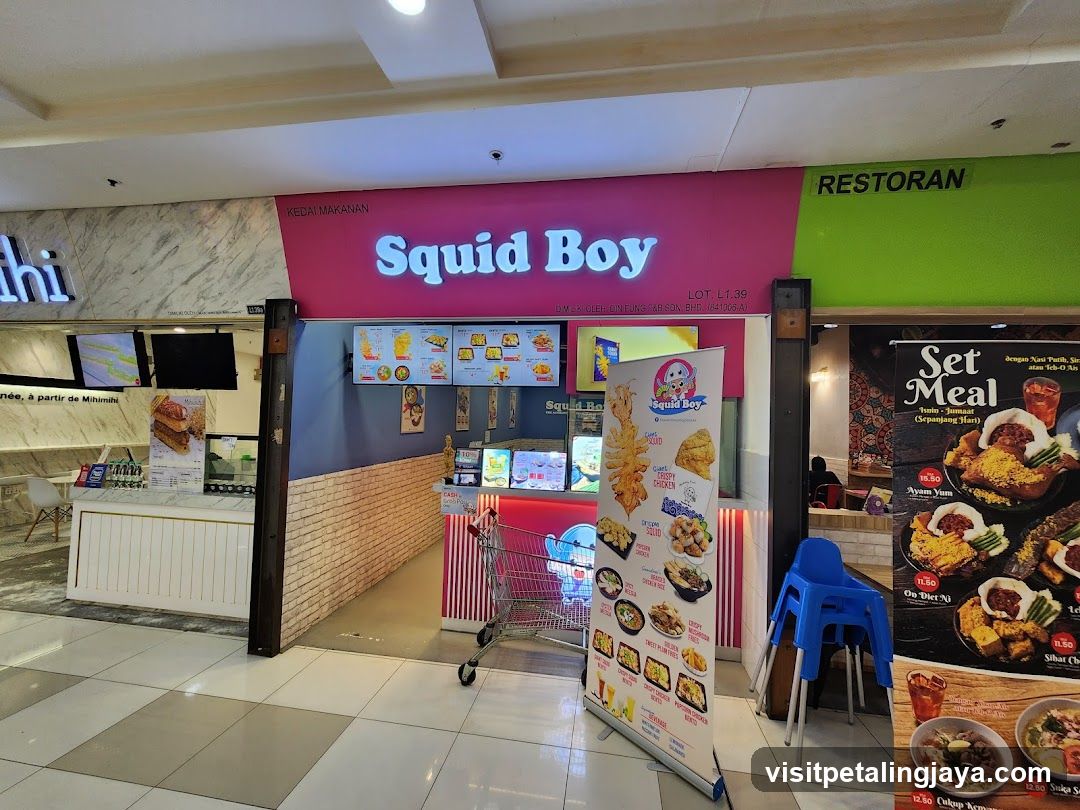 Squid Boy Food Stall