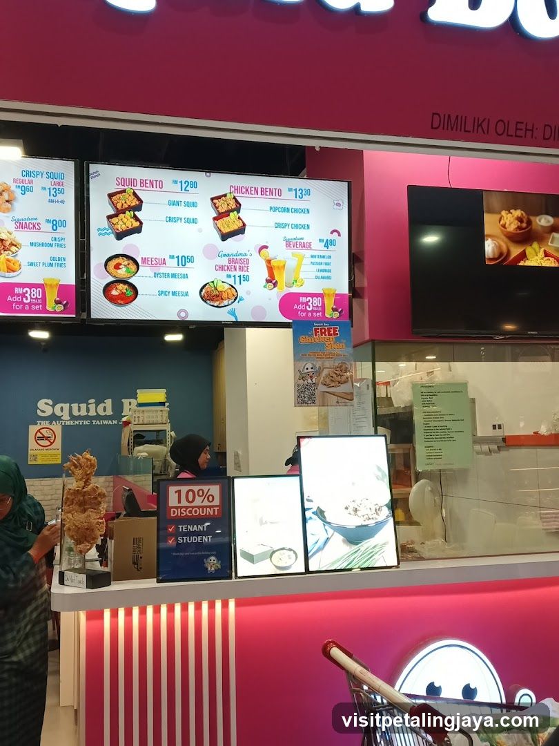 Food Stall Menu