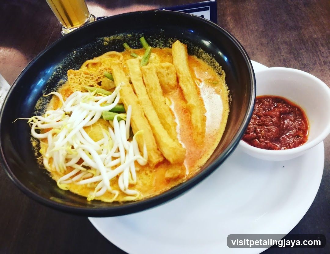 Curry Laksa with Sambal