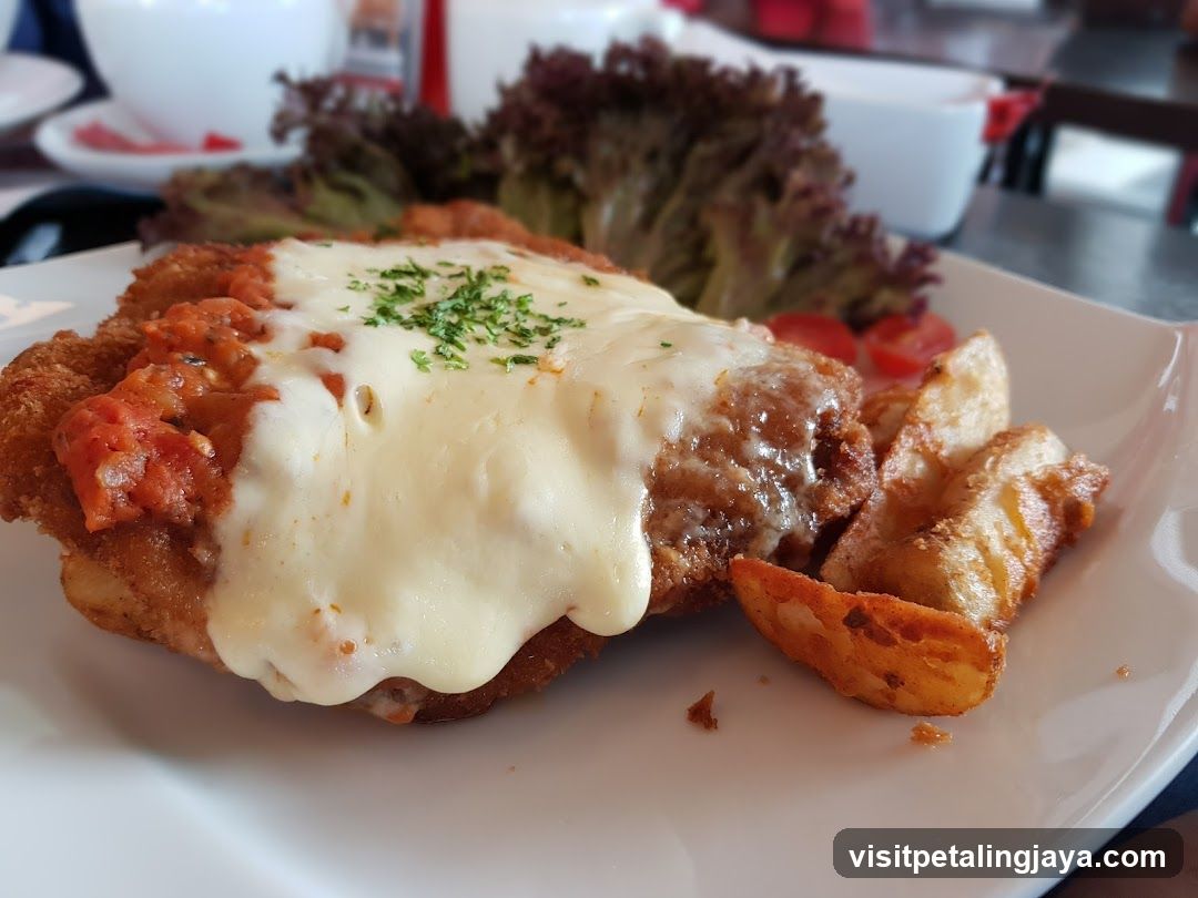 Chicken Parmesan with Potato Wedges