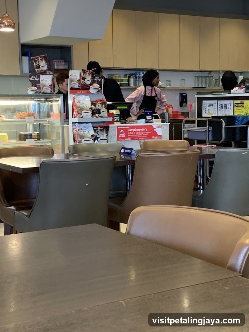 Cafe Counter with Staff