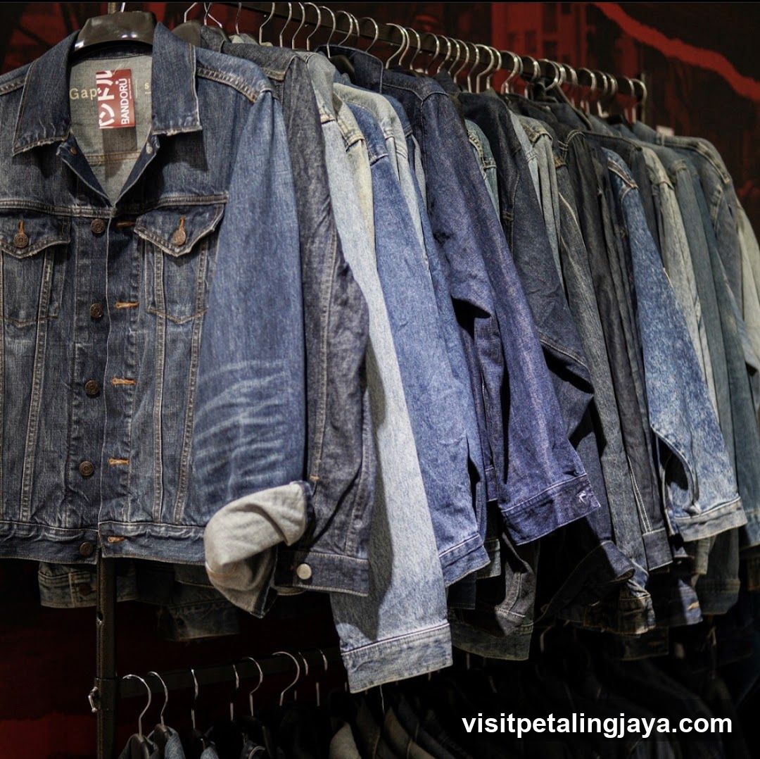 Denim Jackets on Display