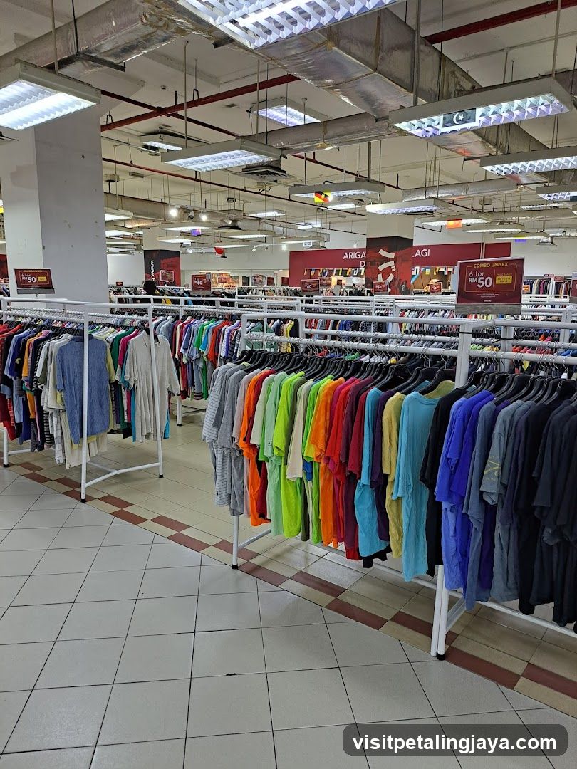 Clothing Store Aisles